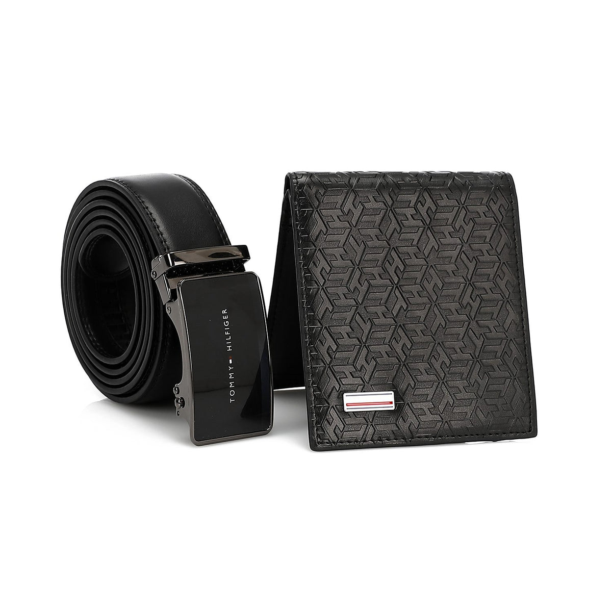 TOMMY HILFIGER set (Wallet & Belt)