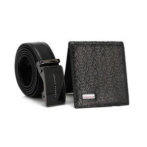 TOMMY HILFIGER set (Wallet & Belt)