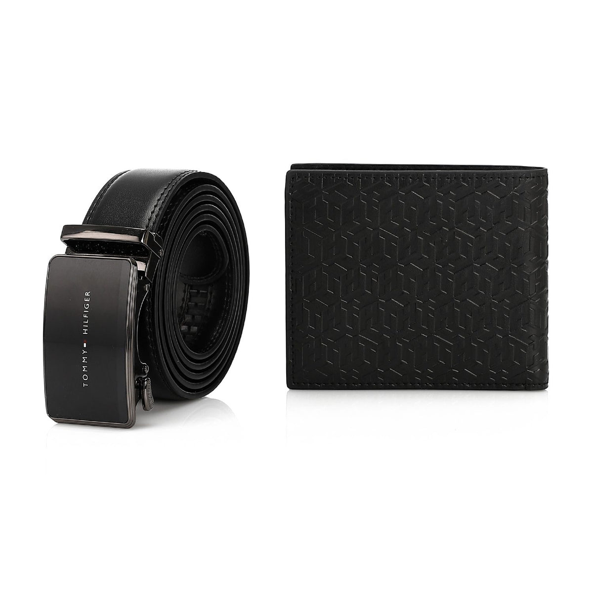 TOMMY HILFIGER set (Wallet & Belt)
