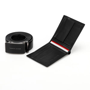 TOMMY HILFIGER set (Wallet & Belt)