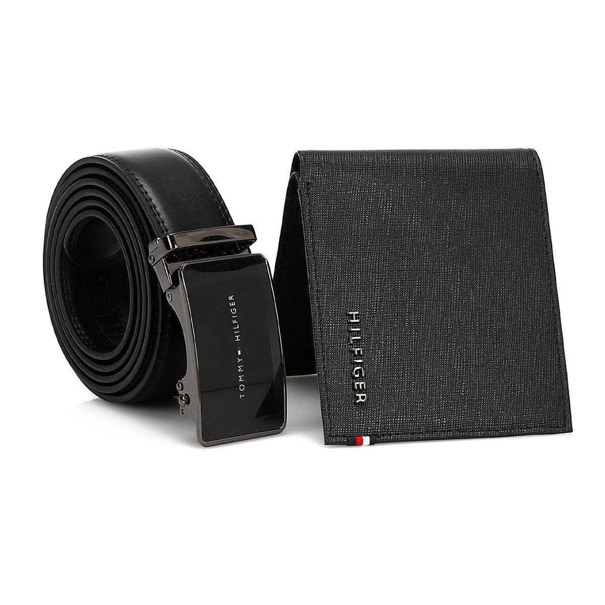 TOMMY HILFIGER set (Wallet & Belt)