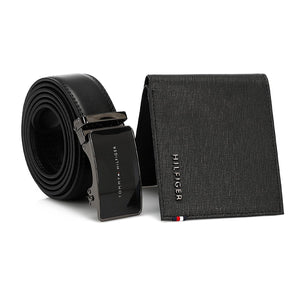 TOMMY HILFIGER set (Wallet & Belt)