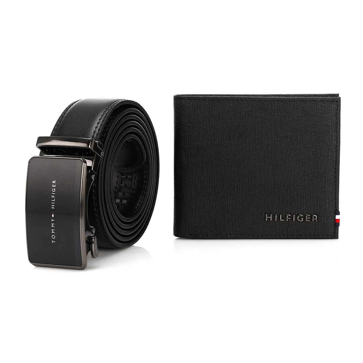 TOMMY HILFIGER set (Wallet & Belt)