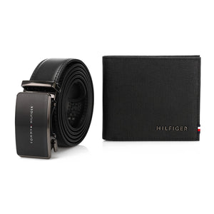 TOMMY HILFIGER set (Wallet & Belt)