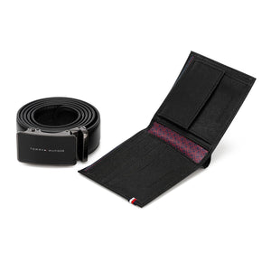 TOMMY HILFIGER set (Wallet & Belt)