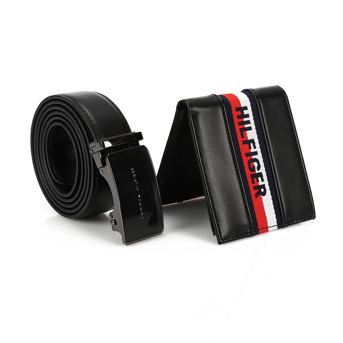 TOMMY HILFIGER set (Wallet & Belt)