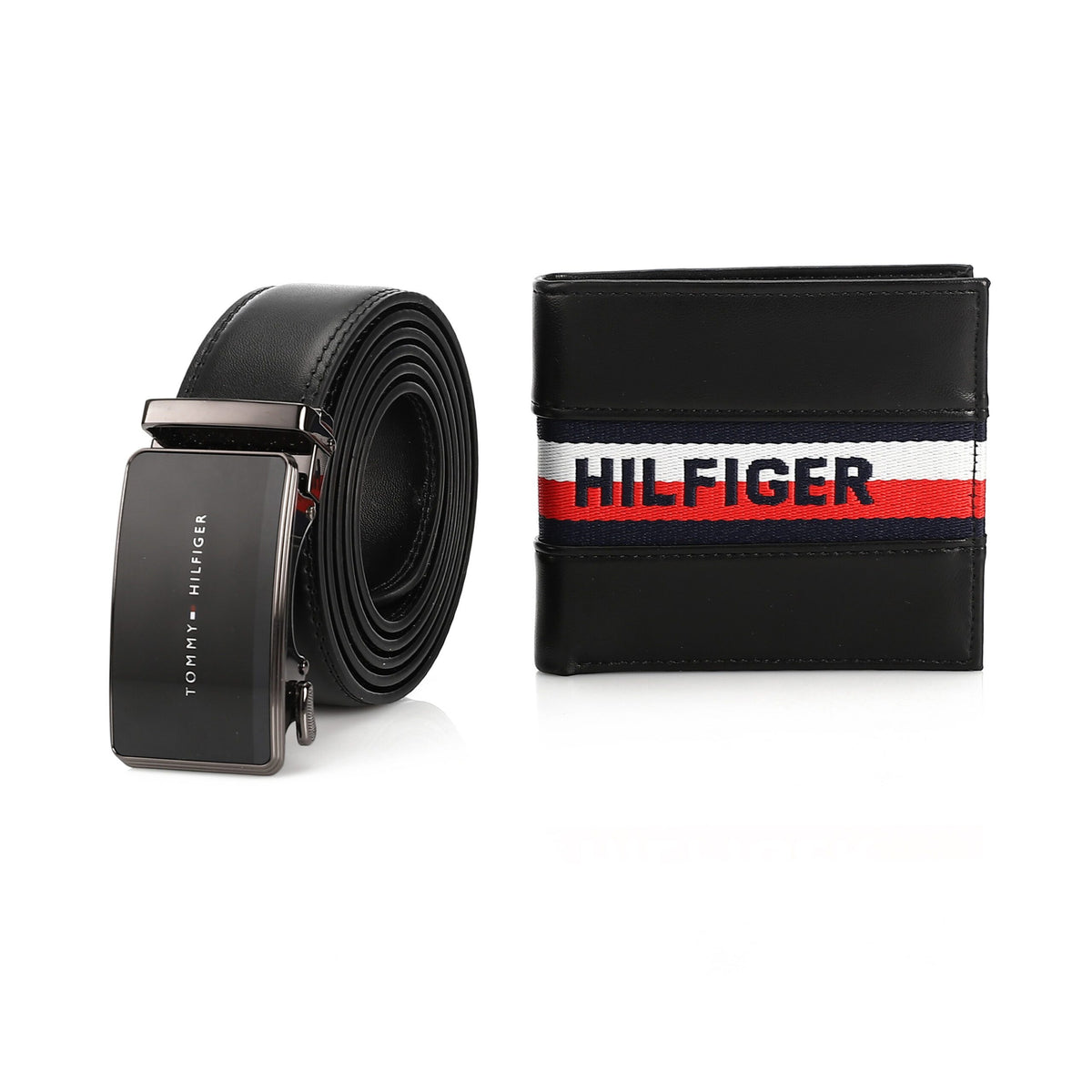 TOMMY HILFIGER set (Wallet & Belt)