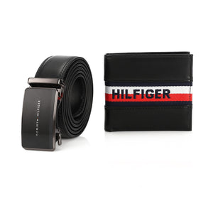 TOMMY HILFIGER set (Wallet & Belt)