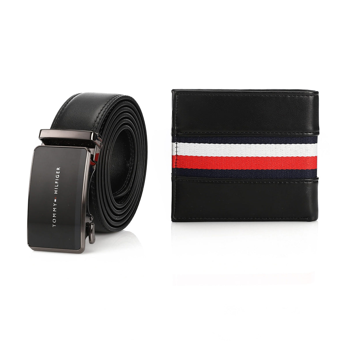 TOMMY HILFIGER set (Wallet & Belt)