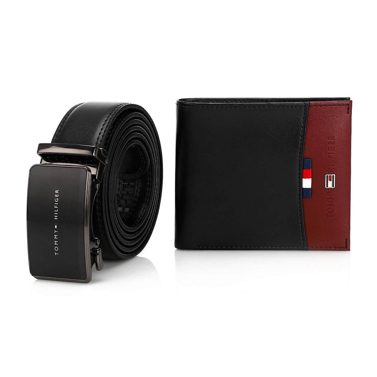 TOMMY HILFIGER set (Wallet & Belt)