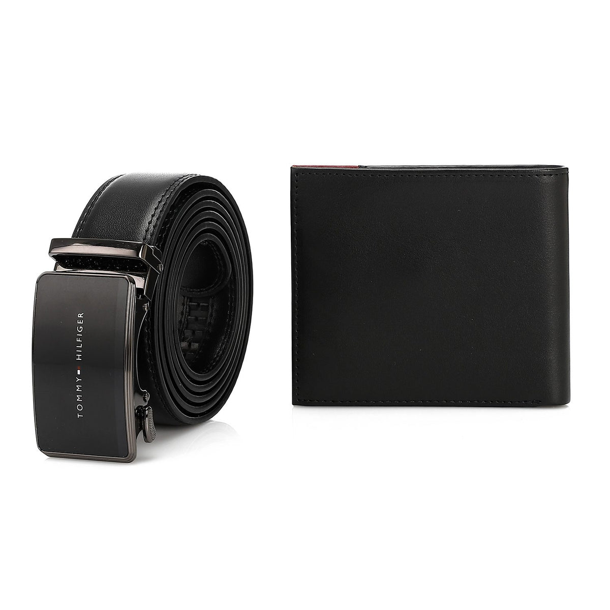 TOMMY HILFIGER set (Wallet & Belt)