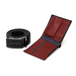 TOMMY HILFIGER set (Wallet & Belt)
