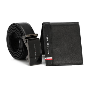 TOMMY HILFIGER set (Wallet & Belt)