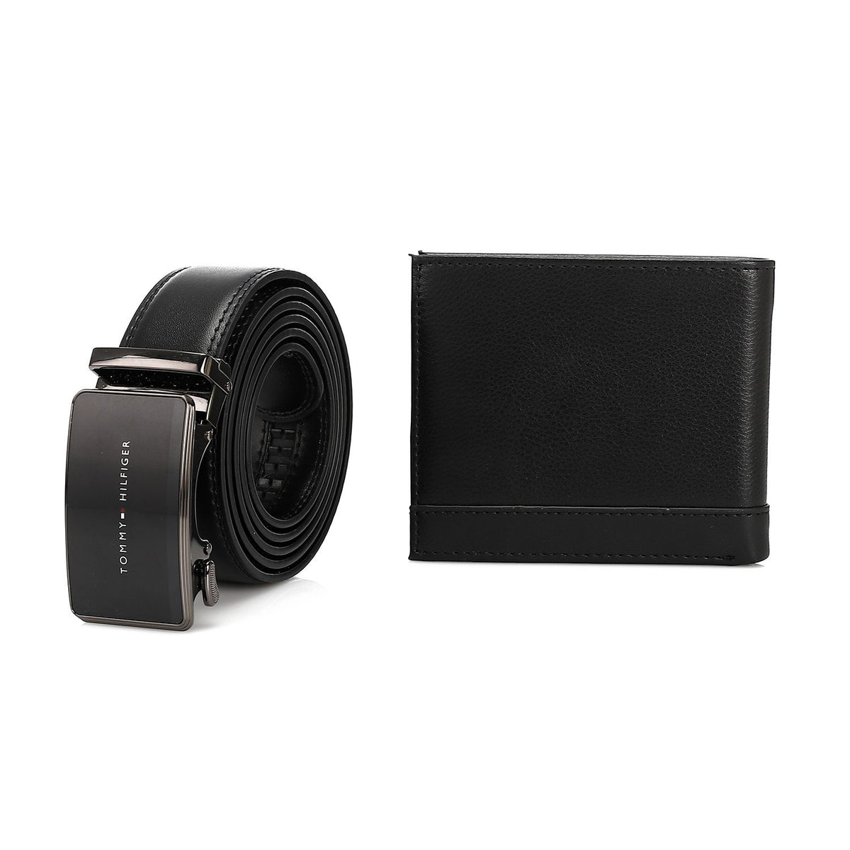 TOMMY HILFIGER set (Wallet & Belt)