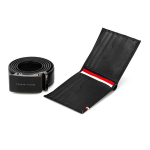 TOMMY HILFIGER set (Wallet & Belt)