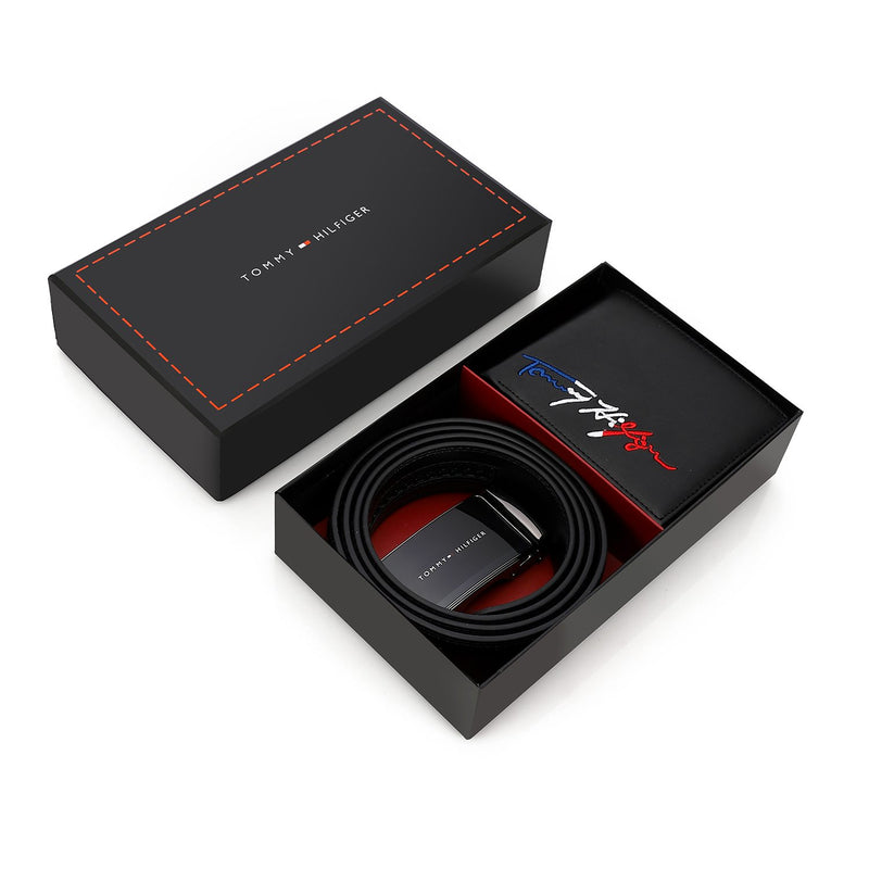 TOMMY HILFIGER set (Wallet & Belt)