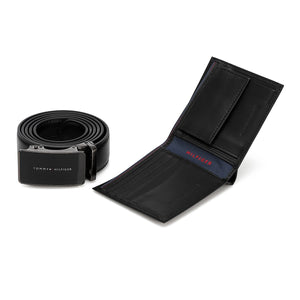 TOMMY HILFIGER set (Wallet & Belt)