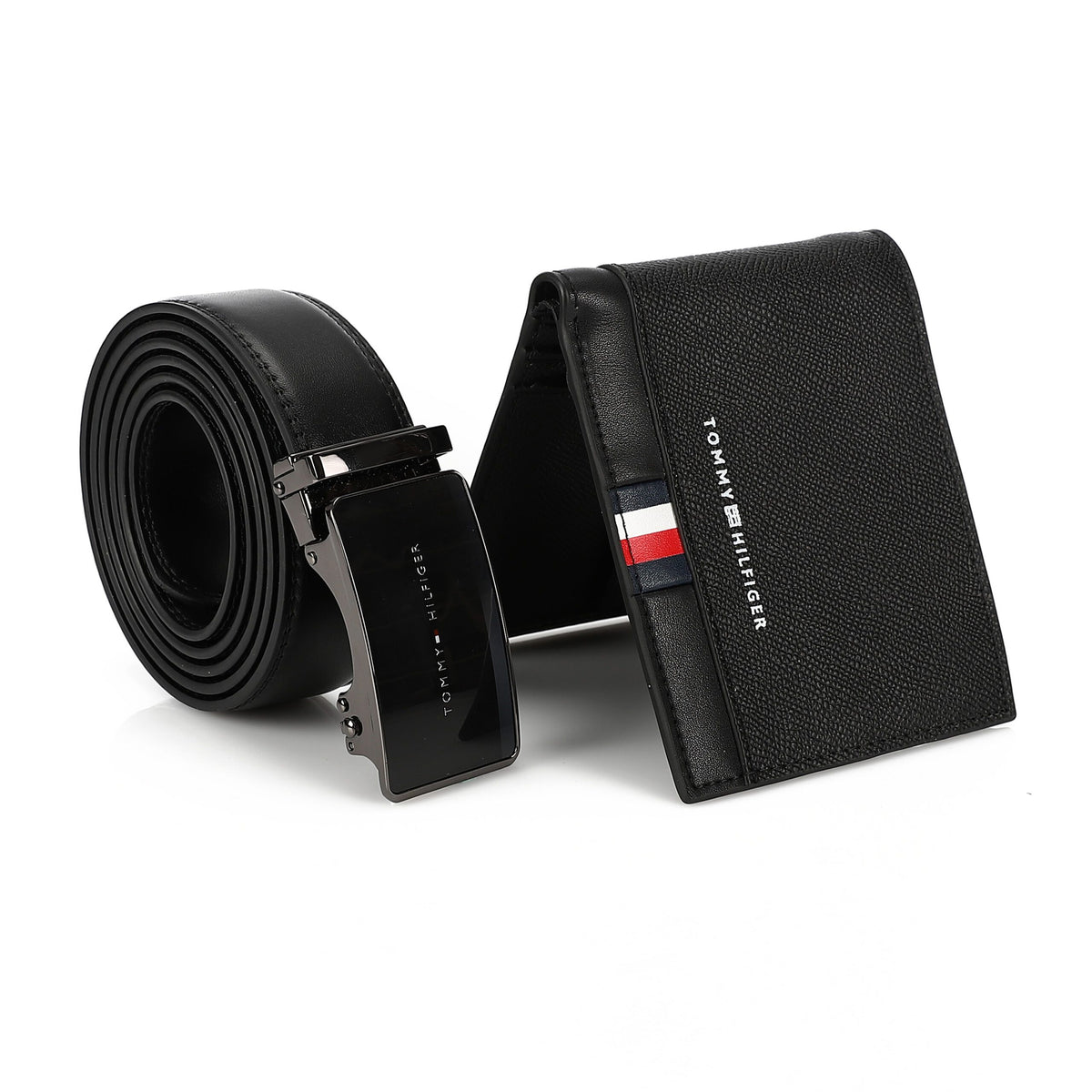 TOMMY HILFIGER set (Wallet & Belt)