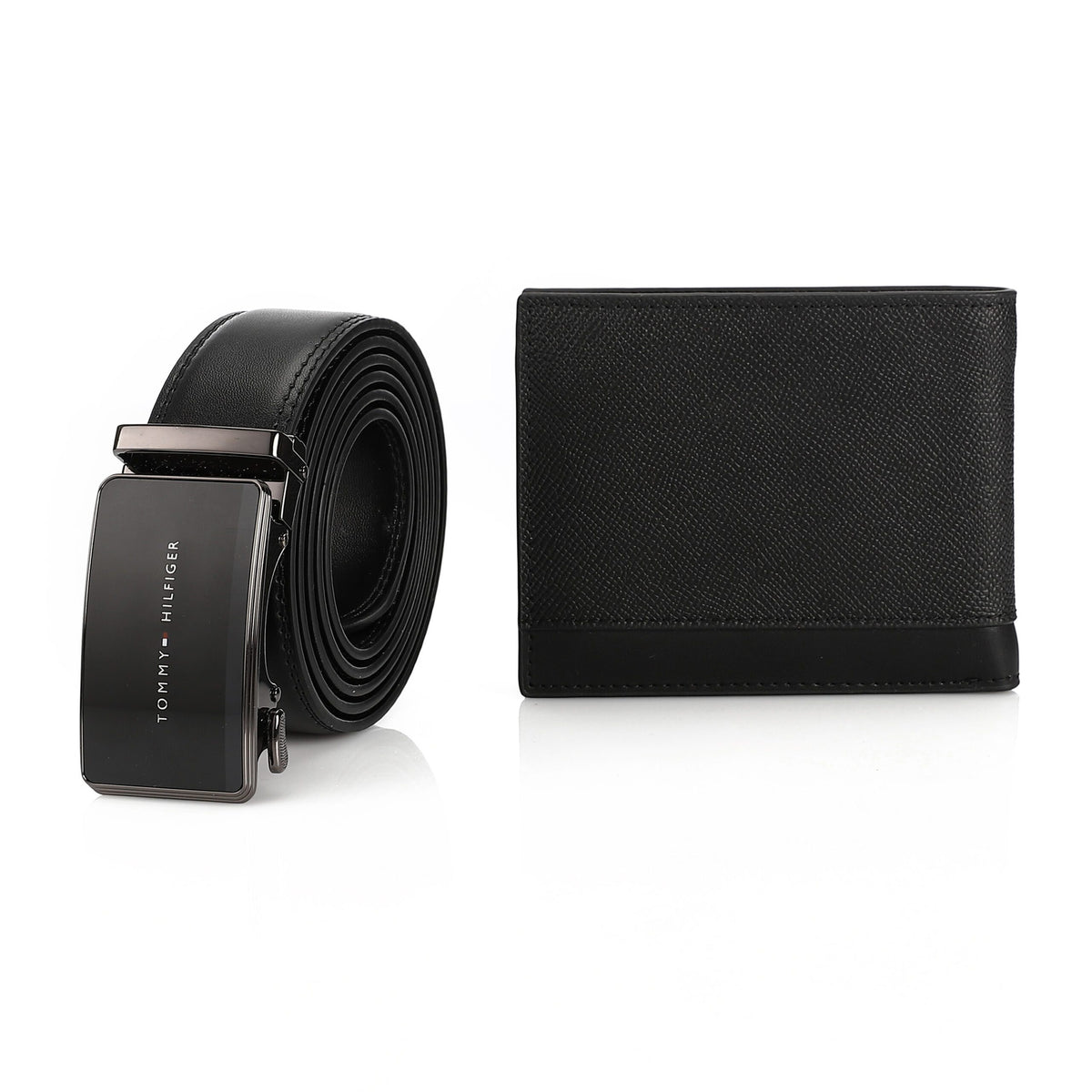 TOMMY HILFIGER set (Wallet & Belt)