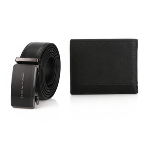 TOMMY HILFIGER set (Wallet & Belt)