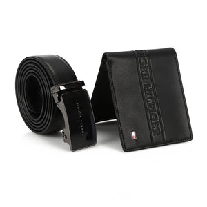 TOMMY HILFIGER set (Wallet & Belt)