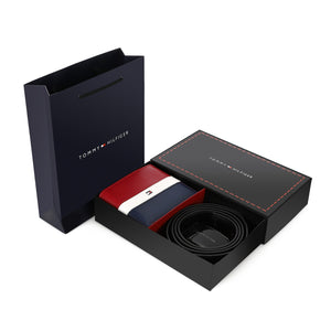 TOMMY HILFIGER set (Wallet & Belt)