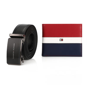 TOMMY HILFIGER set (Wallet & Belt)