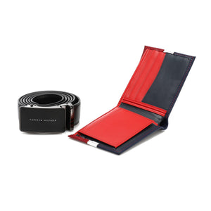 TOMMY HILFIGER set (Wallet & Belt)