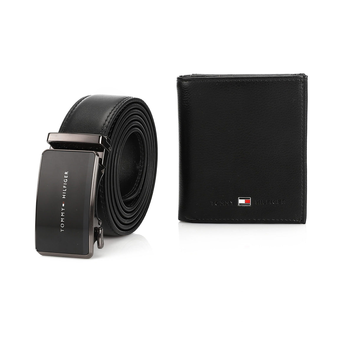 TOMMY HILFIGER set (Wallet & Belt)