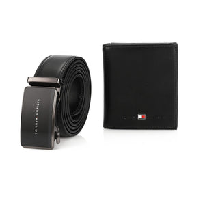 TOMMY HILFIGER set (Wallet & Belt)