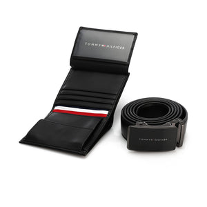 TOMMY HILFIGER set (Wallet & Belt)