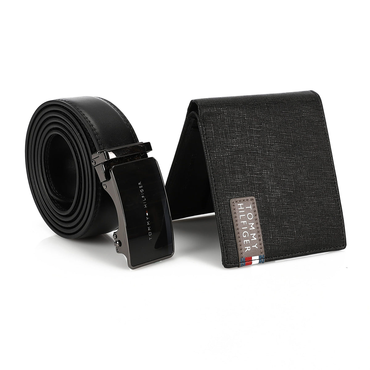 TOMMY HILFIGER set (Wallet & Belt)