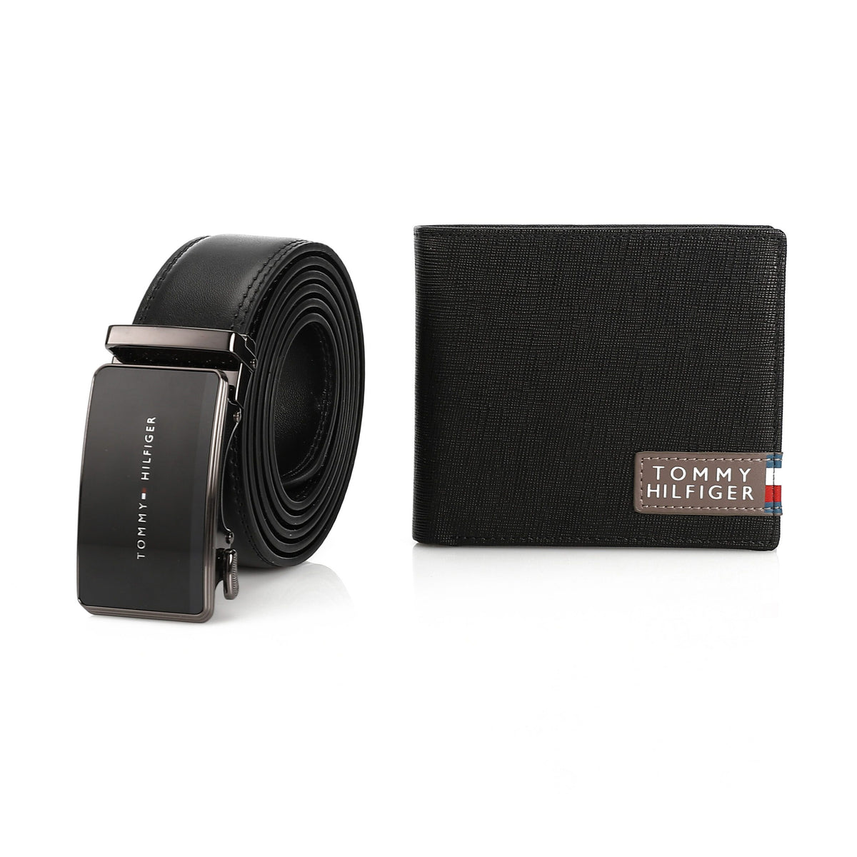 TOMMY HILFIGER set (Wallet & Belt)