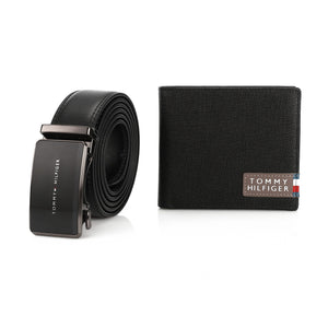 TOMMY HILFIGER set (Wallet & Belt)