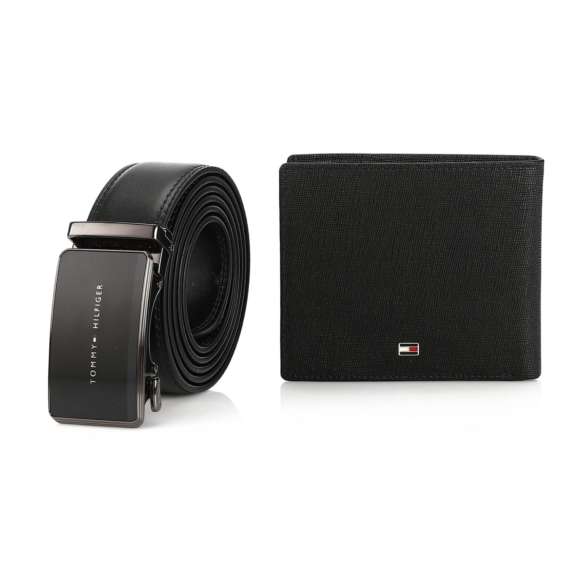TOMMY HILFIGER set (Wallet & Belt)