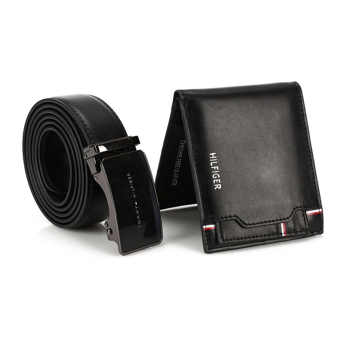 TOMMY HILFIGER set (Wallet & Belt)
