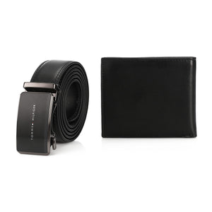 TOMMY HILFIGER set (Wallet & Belt)