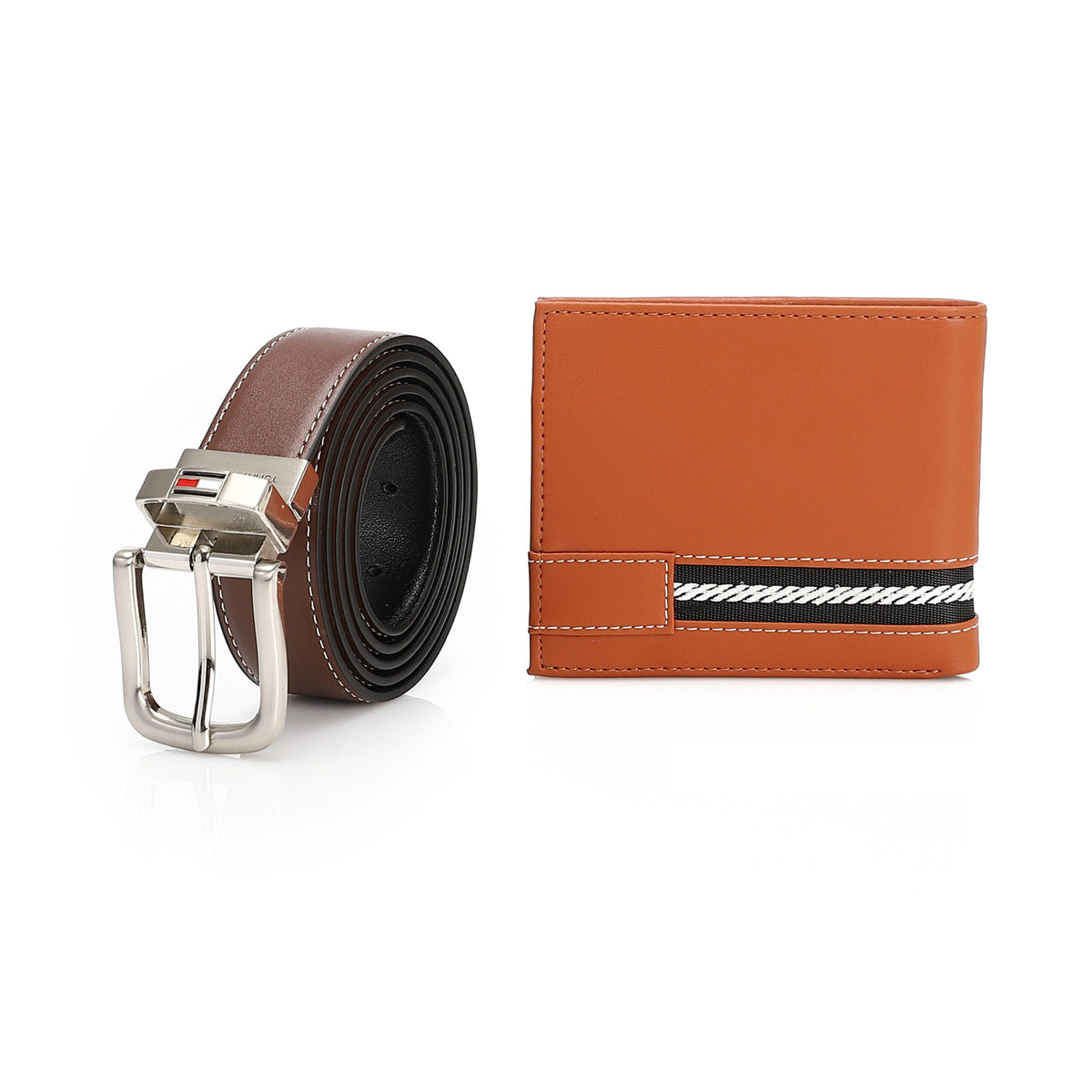 TOMMY HILFIGER set (Wallet & Belt)