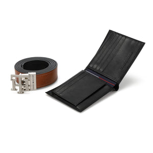 TOMMY HILFIGER set (Wallet & Belt)