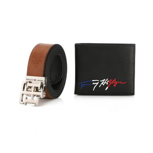 TOMMY HILFIGER set (Wallet & Belt)