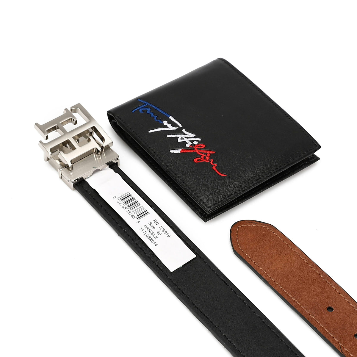 TOMMY HILFIGER set (Wallet & Belt)