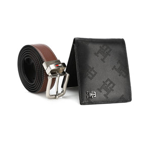 TOMMY HILFIGER set (Wallet & Belt)