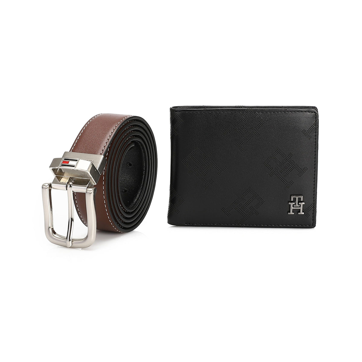 TOMMY HILFIGER set (Wallet & Belt)