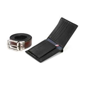 TOMMY HILFIGER set (Wallet & Belt)