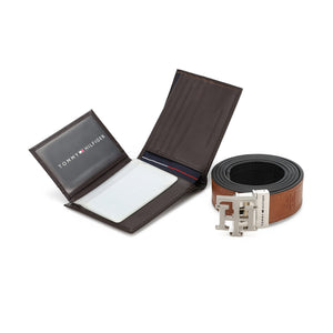 TOMMY HILFIGER set (Wallet & Belt)