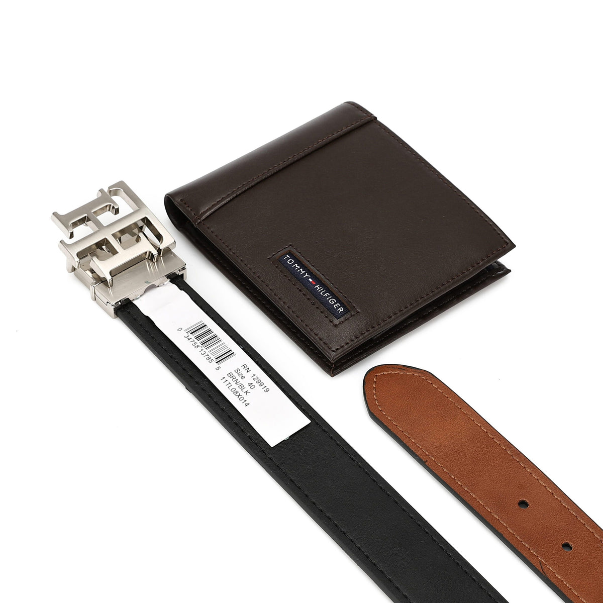 TOMMY HILFIGER set (Wallet & Belt)