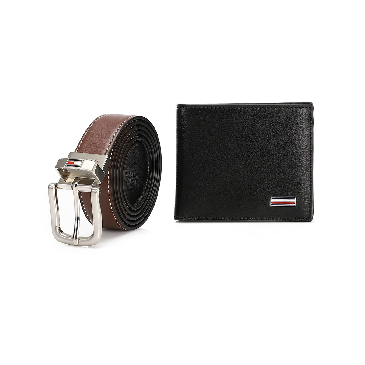 TOMMY HILFIGER set (Wallet & Belt)