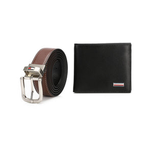 TOMMY HILFIGER set (Wallet & Belt)