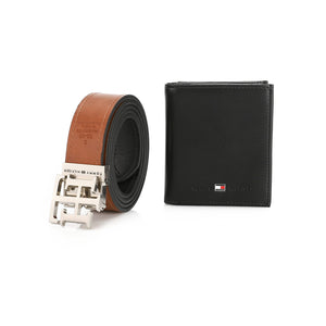 TOMMY HILFIGER set (Wallet & Belt)