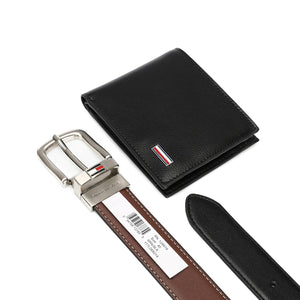 TOMMY HILFIGER set (Wallet & Belt)